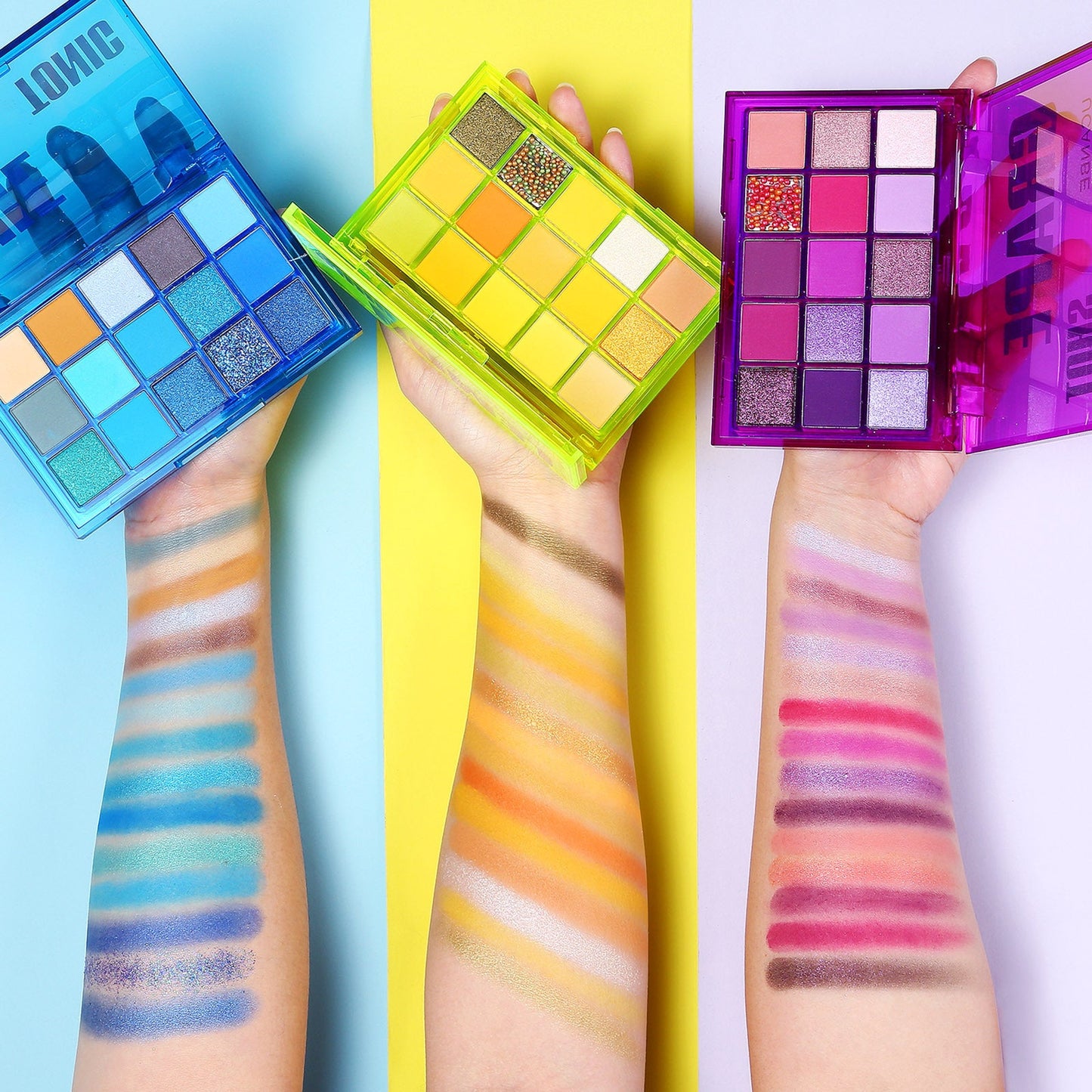 Paleta de Sombras Ucanbe Sweetheart Party de 15 Colores