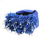 Fashionable Handmade Fabric Crystal Beads Simulated Flower Hair Hoops - Korvel