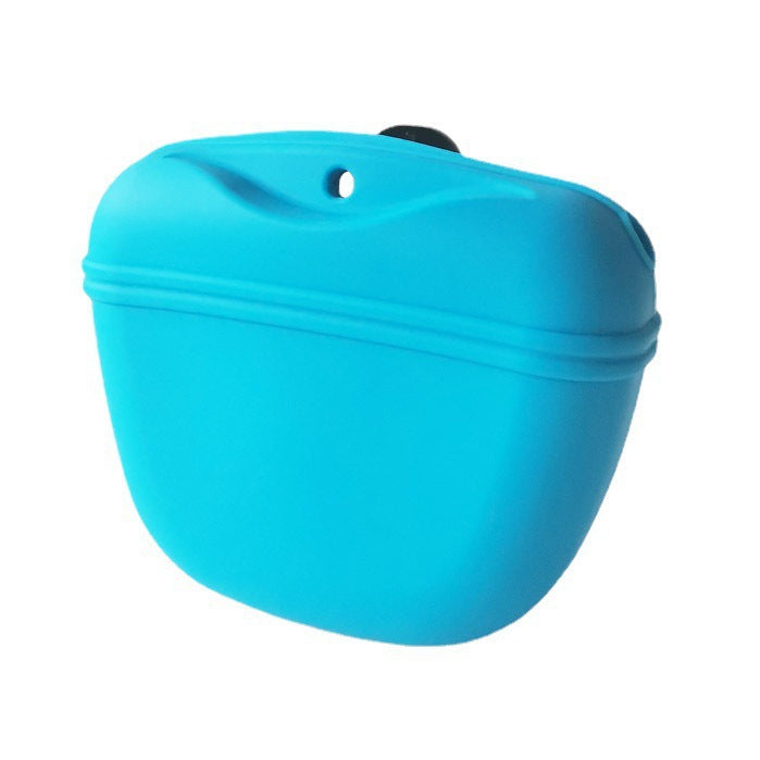 Silicone Pet Training Bag for Outdoor Use