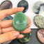 Thumb Worry Stones Oval Massage Quartz Healing Crystal Chakra Energy Therapy Meditation Spiritual Natural Gemstone Decor - Korvel