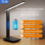 Folding alarm clock, time display, learning, reading, business, office, adjustable light, eye protection desk lamp - Korvel