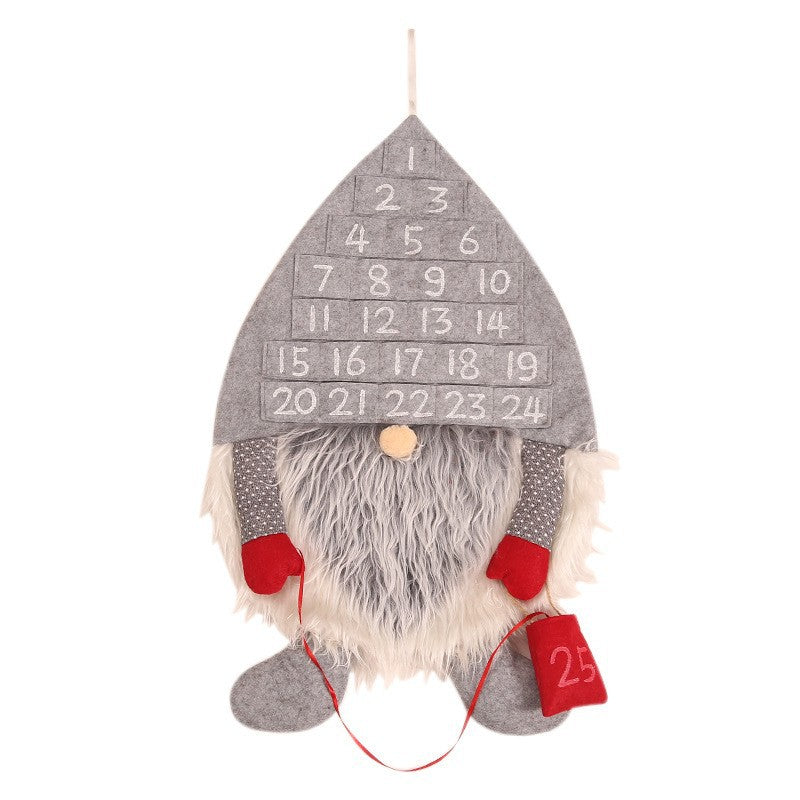 Calendario de Adviento del Bosque Creativo - Decoración Festiva para el Hogar