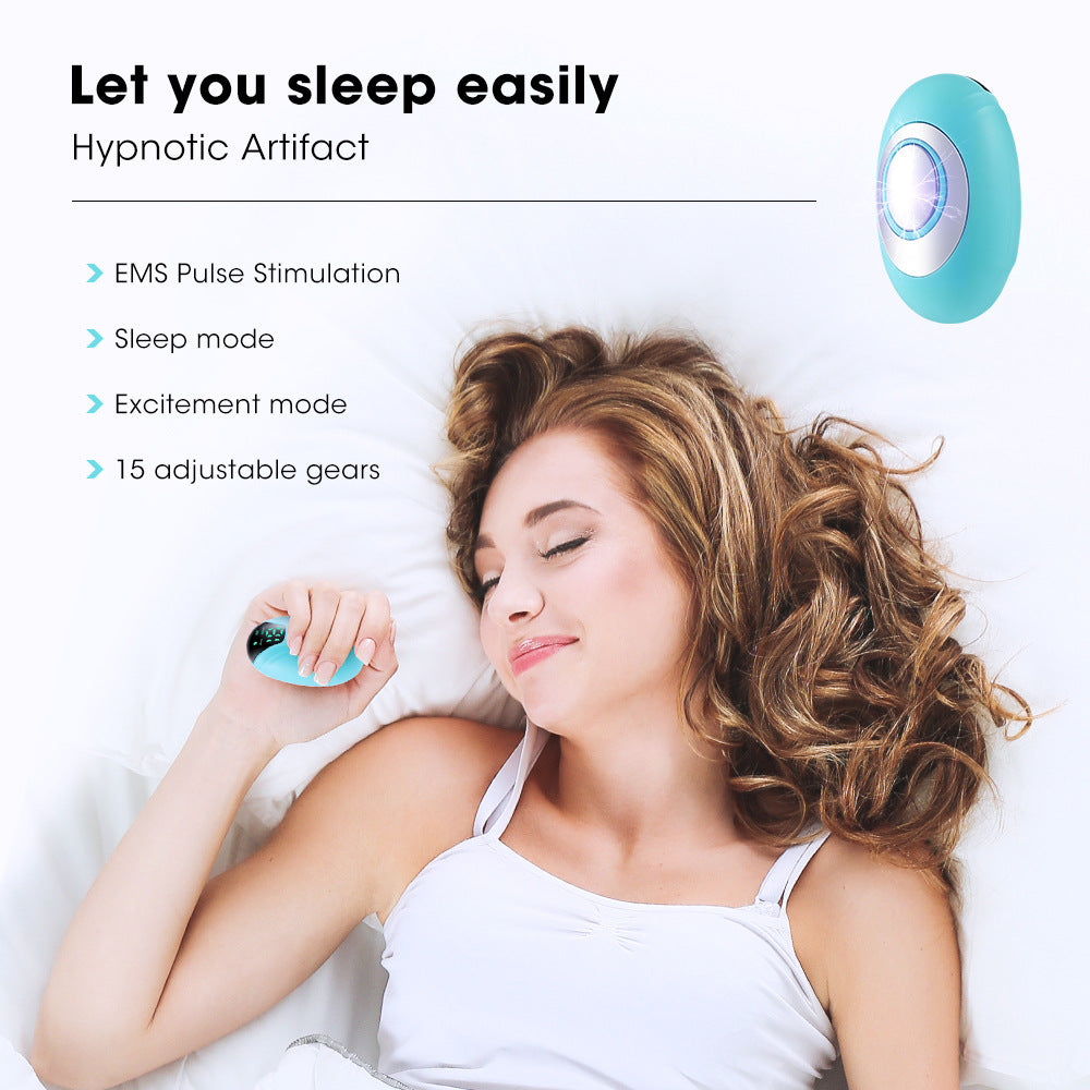 Microcurrent Pulse massage Stimulation Hypnosis Sleep Aid Insomnia Device CES Relieve Mental Eliminate Anxiety Child Adult Relax - Korvel