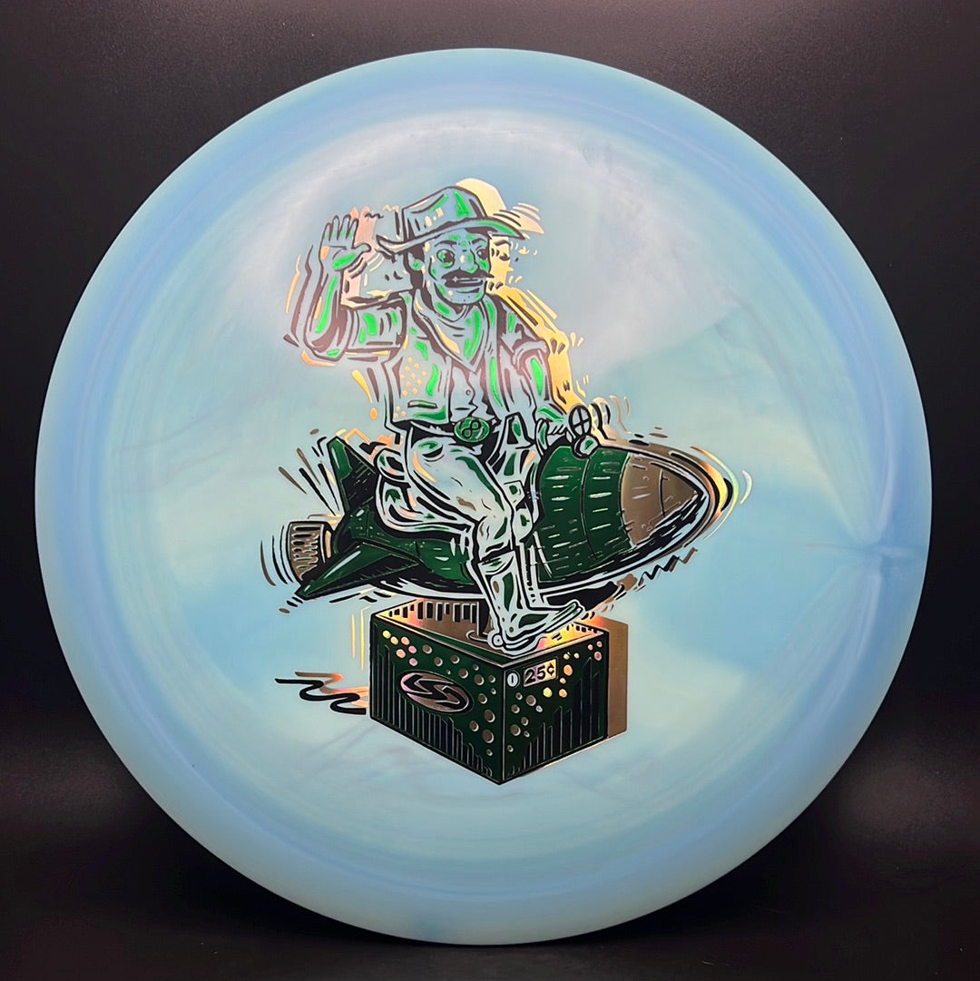 Bravo Guadalupe - Ride Em Rocket Cowboy Triple Foil Disc