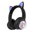 AKZ-51 Cartoon Bluetooth Over-Ear Headphones