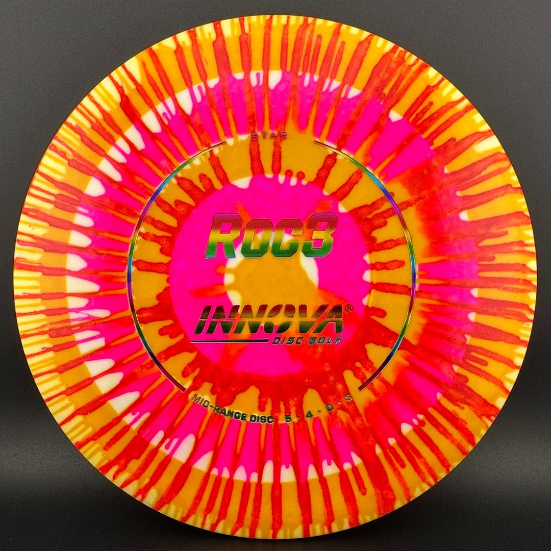 Star I-Dye Roc3 Disc Golf Disc