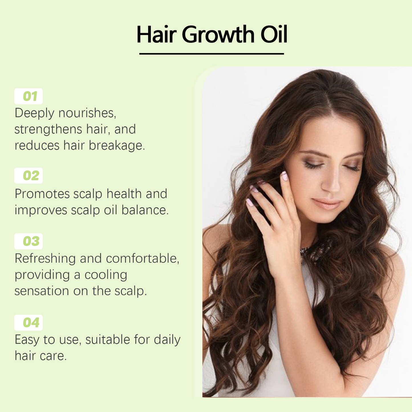 Rosemary Essential Oil For Hair Care Is Strong, Smooth, Straight And Curly, Nourishing And Growing Hair Care Essential Oil - Korvel