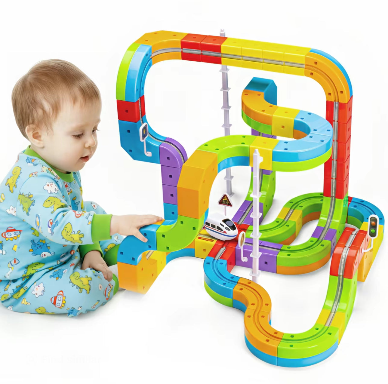 TrackBlaze Flex Train Set - Korvel