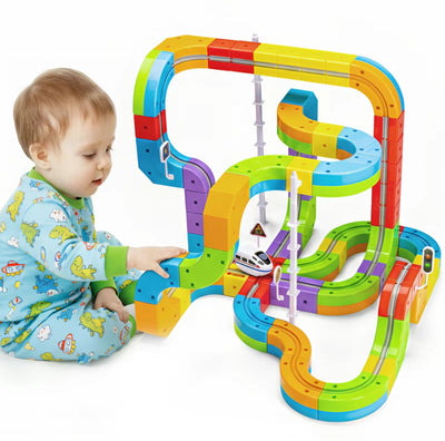 TrackBlaze Flex Train Set - Korvel