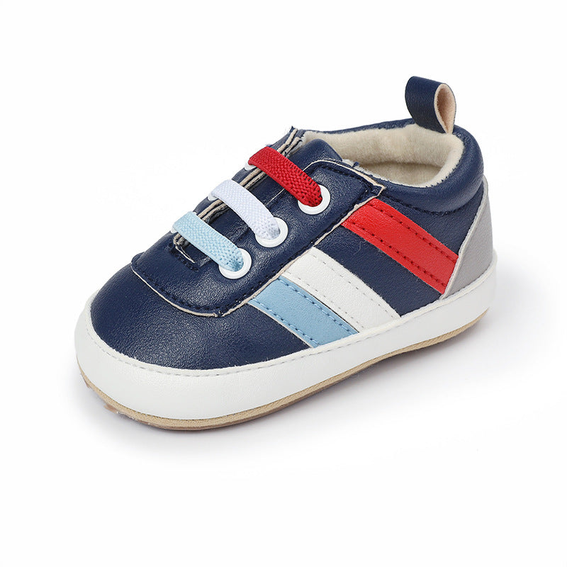 Baby Boy Toddler Shoes Baby Step Shoes Spring And Autumn Anti-Fall Shoes Indoor Baby Shoes - Korvel