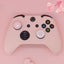 Controller protective cover with spray paint feel, girl pink, fierce male color, game controller silicone cover - Korvel