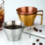 304 Stainless Steel Espresso Measuring Cup Small 100ml Espresso Shot Cup Dishwasher Safe V-Shaped Mouth - Korvel