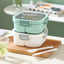 Classic Portable Microwaveable Salad Box with Cutlery