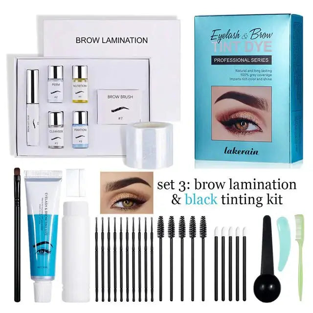 Kit de Laminado y Tinte de Cejas para Cejas Definidas
