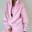 Women's Zipper Fleece Sweater Casual Set