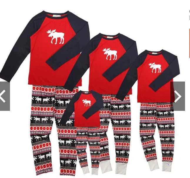 Ensemble de Pyjamas de Noël Confortables pour la Famille