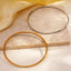 Elegant Multi-Layered 3mm Circular Ring Bracelet