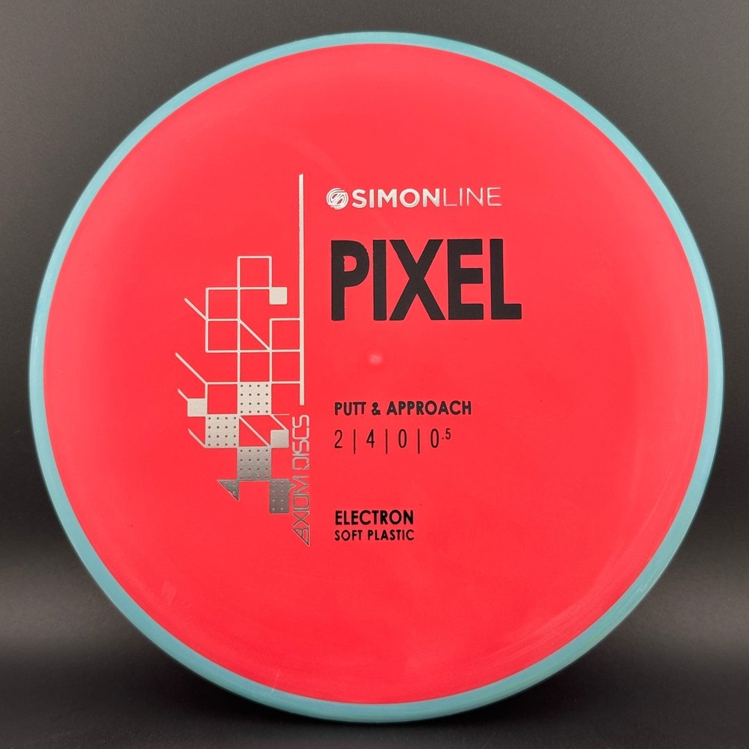 Soft Electron Pixel - Simon Line Disc Golf Putter