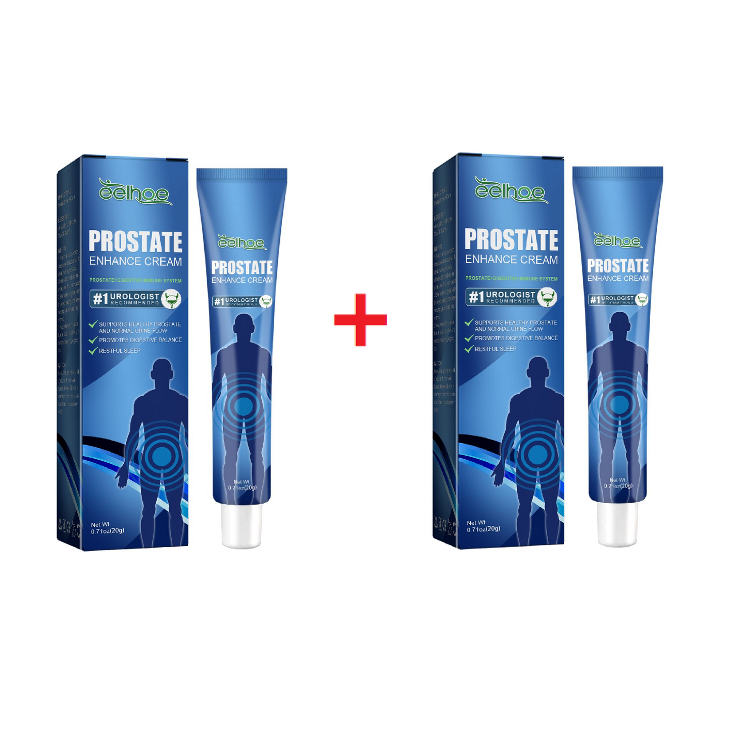 Prostate Enhance Cream, Body Care To Relieve Male Prost Discomfort Care Massage Topical Acupoint Cream - Korvel