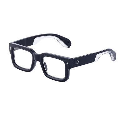 Fashionable boxy sunglasses for men with a simple frame that can be paired with nearsighted glasses - Korvel