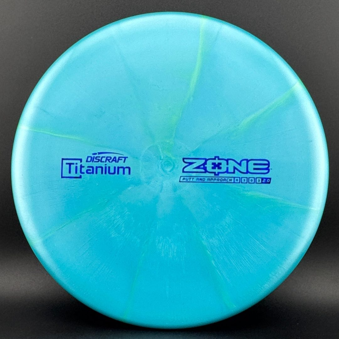 Discraft Titanium Swirl Zone Disc Golf Disc