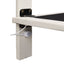 Queen Size Upholstery LED Floating Bed with PU Leather Headboard and Support Legs,Beige - Korvel