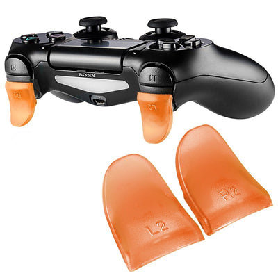 Suitable for PS4 handle L2 R2 extended button PS4 extended button trigger button extended extended extended button rubber pad - Korvel