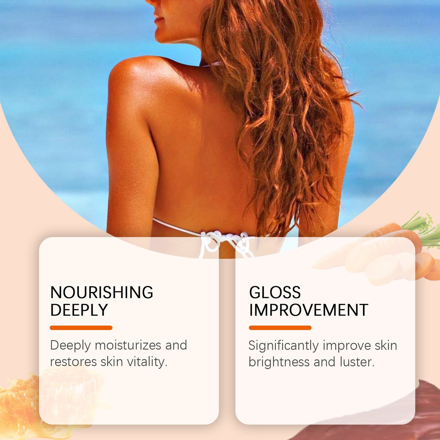 Gel Bronceador Rápido - Bronceador Nutritivo para una Piel Radiante