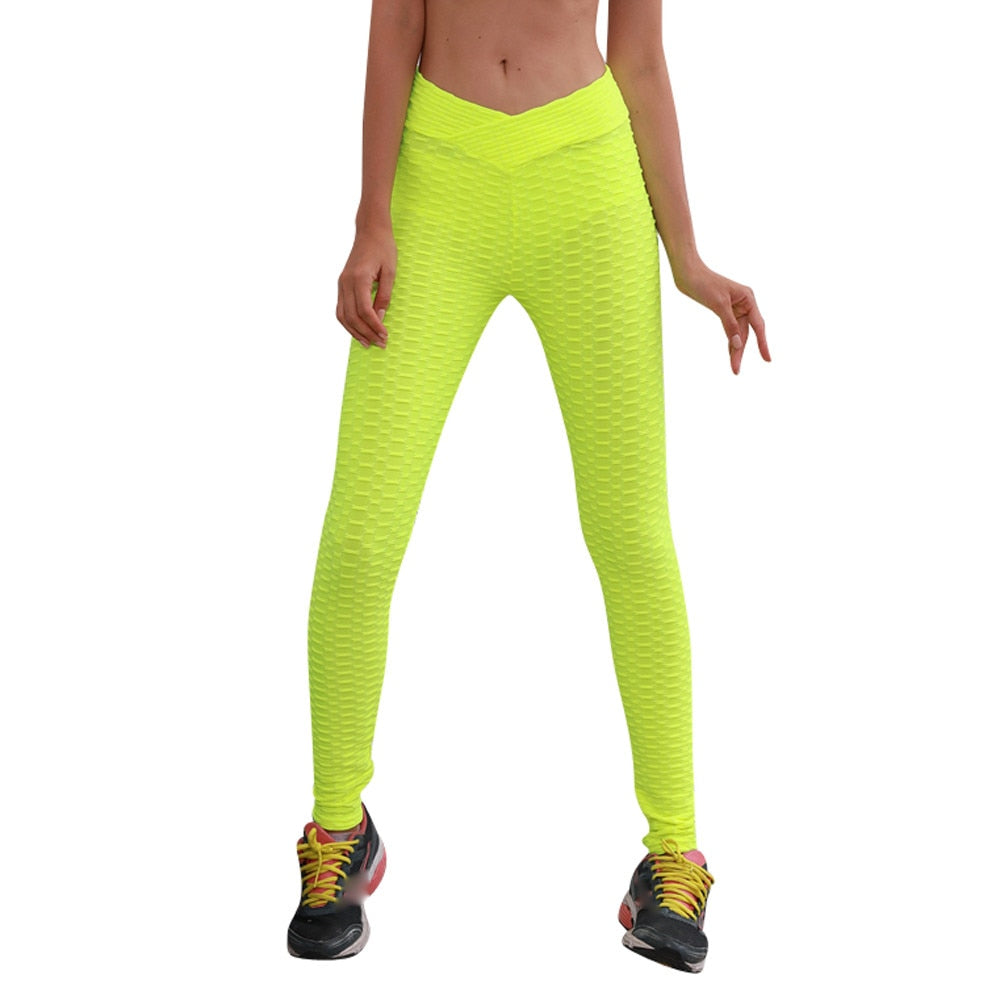 sport legging Women's High Waist Yoga Fitness Leggings Stretch Pants Trouser - Korvel