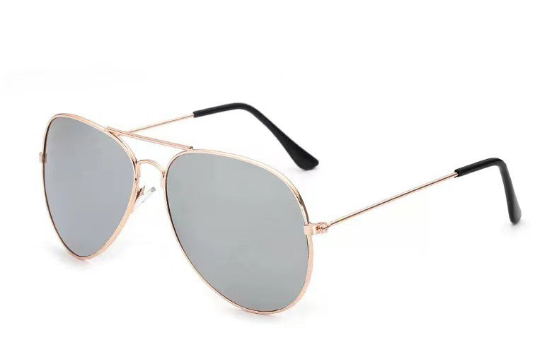 Sunglasses Colorful Toad Glasses Pilot Men And Women Models 3025 Color Film Reflective Sunglasses - Korvel