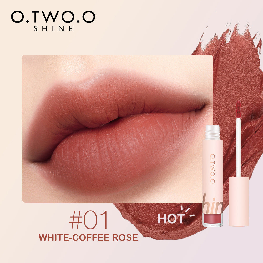 Soft Velvet Mist First Love Lip Slime Blush Eyeshadow Can Be Used For Three Velvet Non-Stick Cups Do Not Lose Color SE001 - Korvel