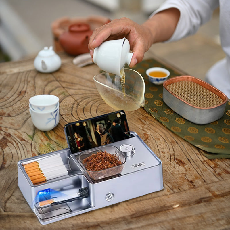 3-in-1 Electric Cigarette Rolling Machine with Smart Sensing