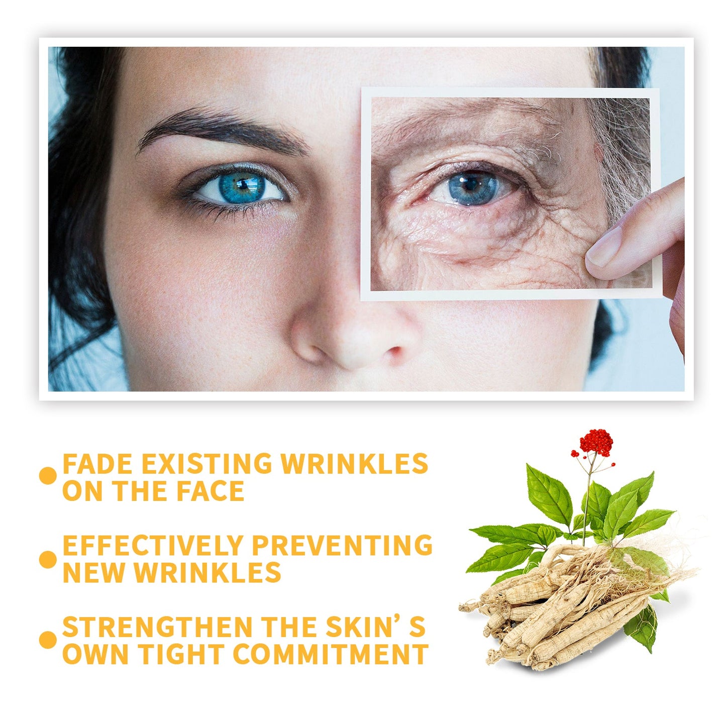 Esencia Facial de Ginseng para Hidratación y Humedad