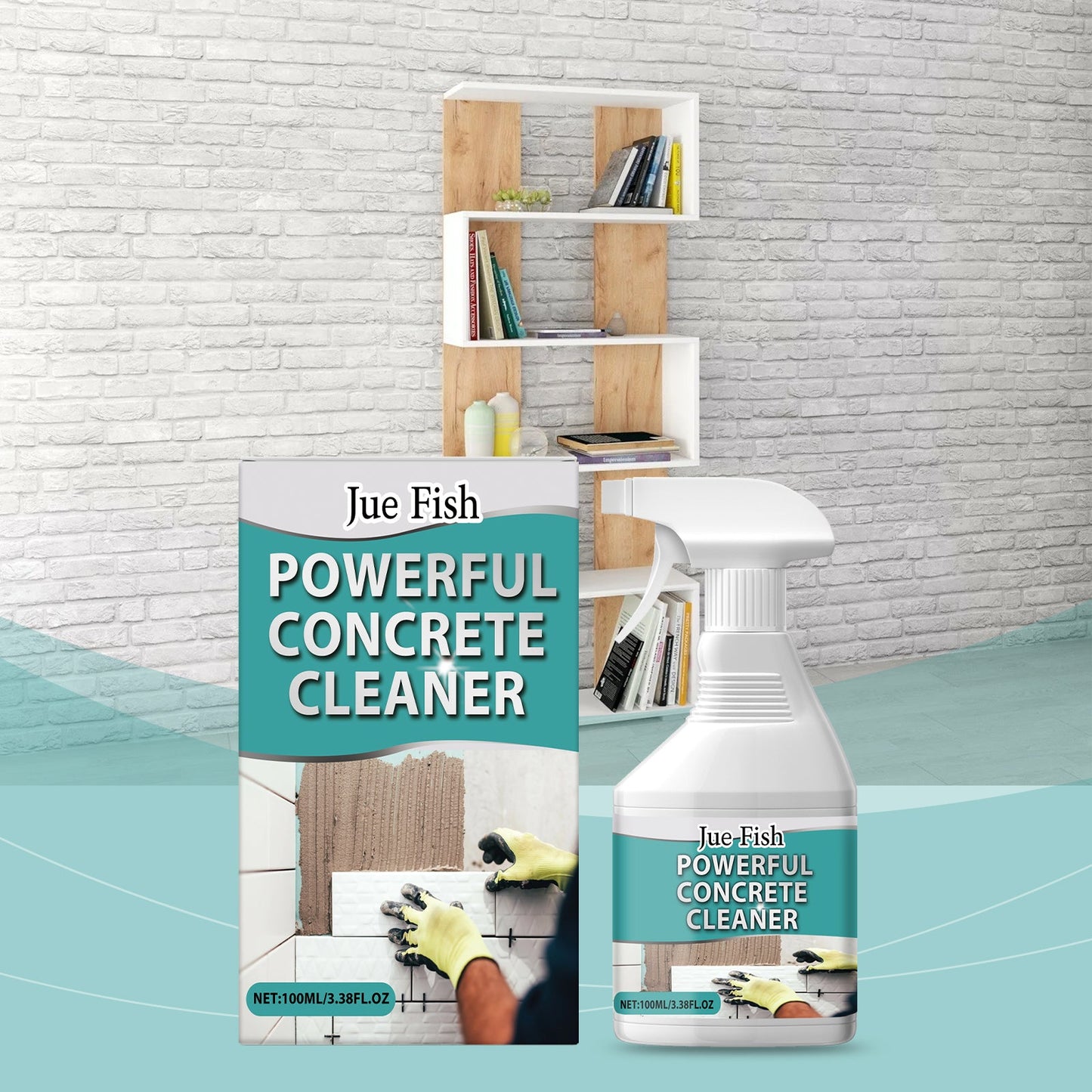 Cement Stain Cleaner Dissolves Wall Tile Cement Ash Concrete Cleaning Cleaner - Korvel