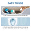 Cleaning Tablets, Household Toilet Odor-Stain Remover Descaling Decontamination Effervescent Cleaning Tablets - Korvel