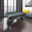 Table Soccer Arcade Game: Table Soccer Table - A match sized soccer table with 2 balls and 2 beverage racks - Korvel