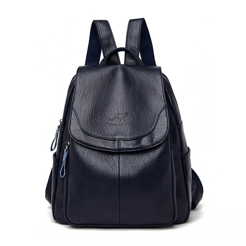 Backpack Women's Fashionable Travel Bag Trendy College Student Backpack - Korvel
