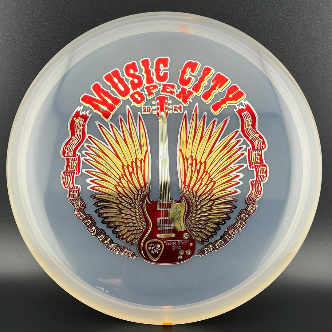 Charlie Penny First Run Disc Golf Putter - Music City Open Triple Foil