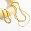 18K Gold-Plated Titanium Steel Three-Layered Necklace - Korvel