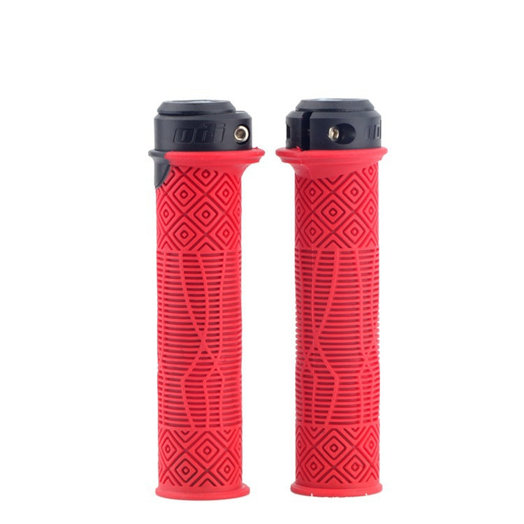 ODI Mountain Folding Bicycle Handle Cover Ultra Light Rubber Anti-Skid Grip Speed Down Off-Road Vehicle Locking Handle Cover - Korvel