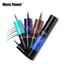 Music Flower Matte Black & Colorful 2 In 1 Waterproof Liquid Eyeliner Pen Makeup Fast Dry Smooth Long Lasting Charm Eyes Liner - Korvel