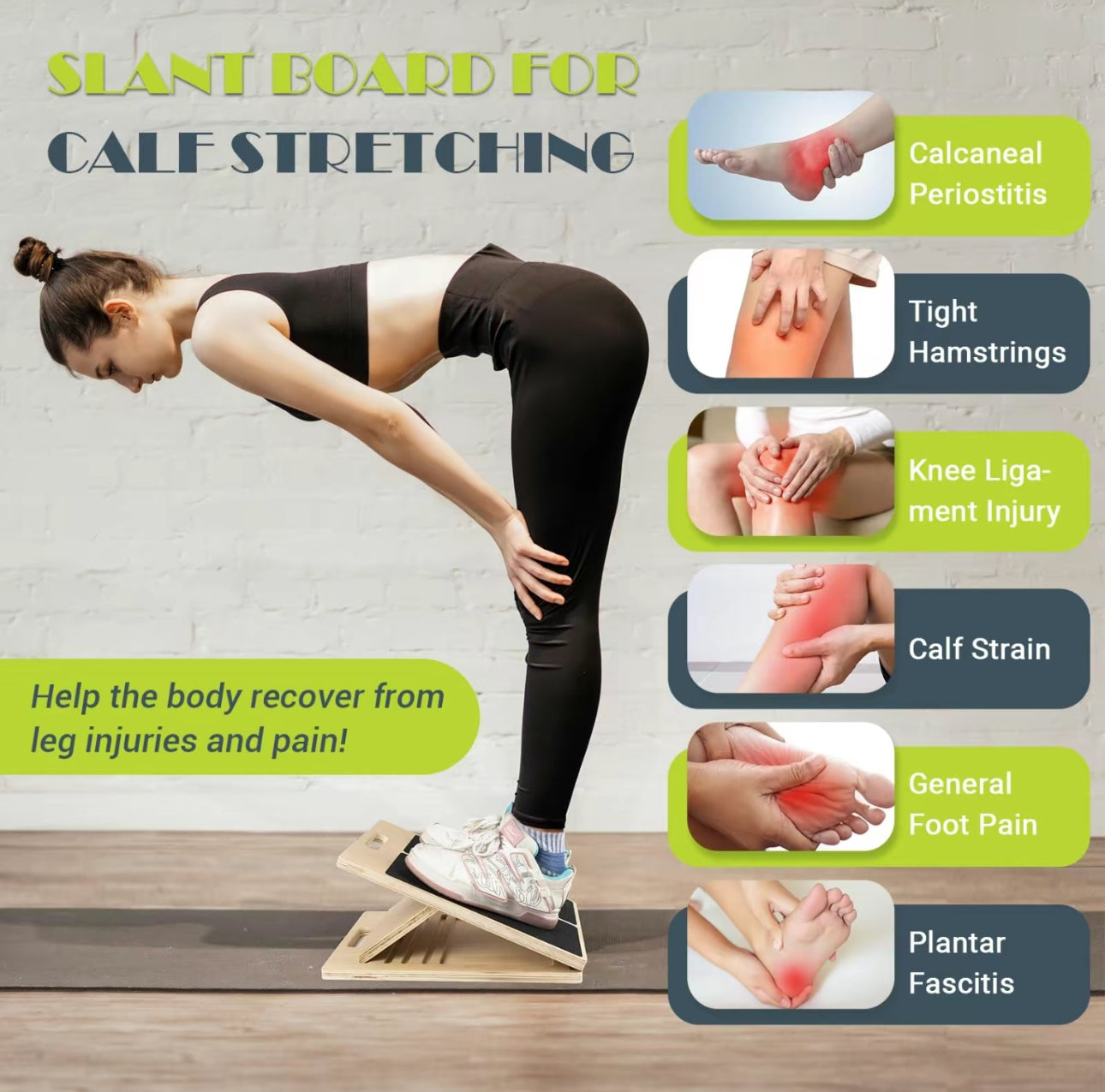 FlexSlope Calf Stretch Board - Korvel