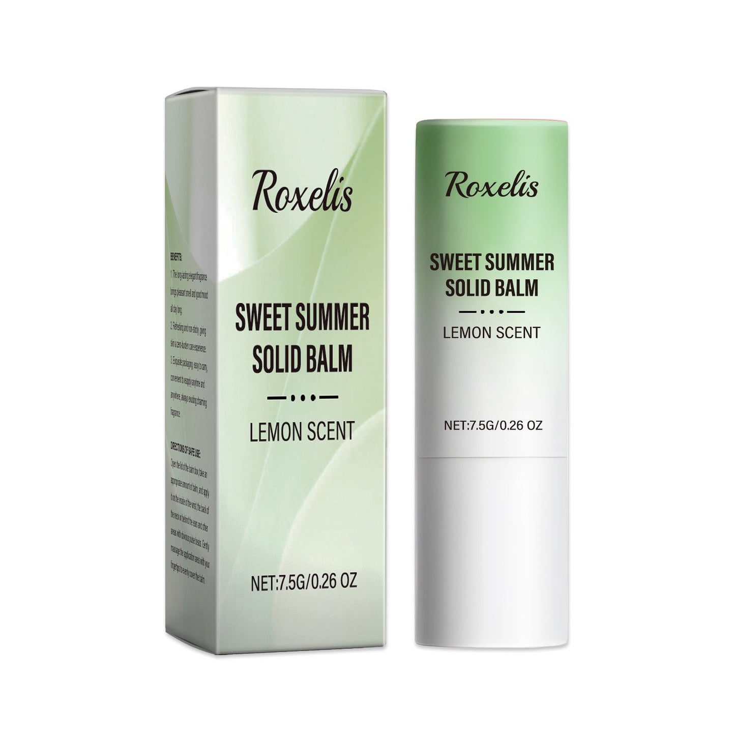 Sweet Summer Solid Balm Series Fresh And Elegant Portable Care Solid Balm With Fragrance And Charm - Korvel