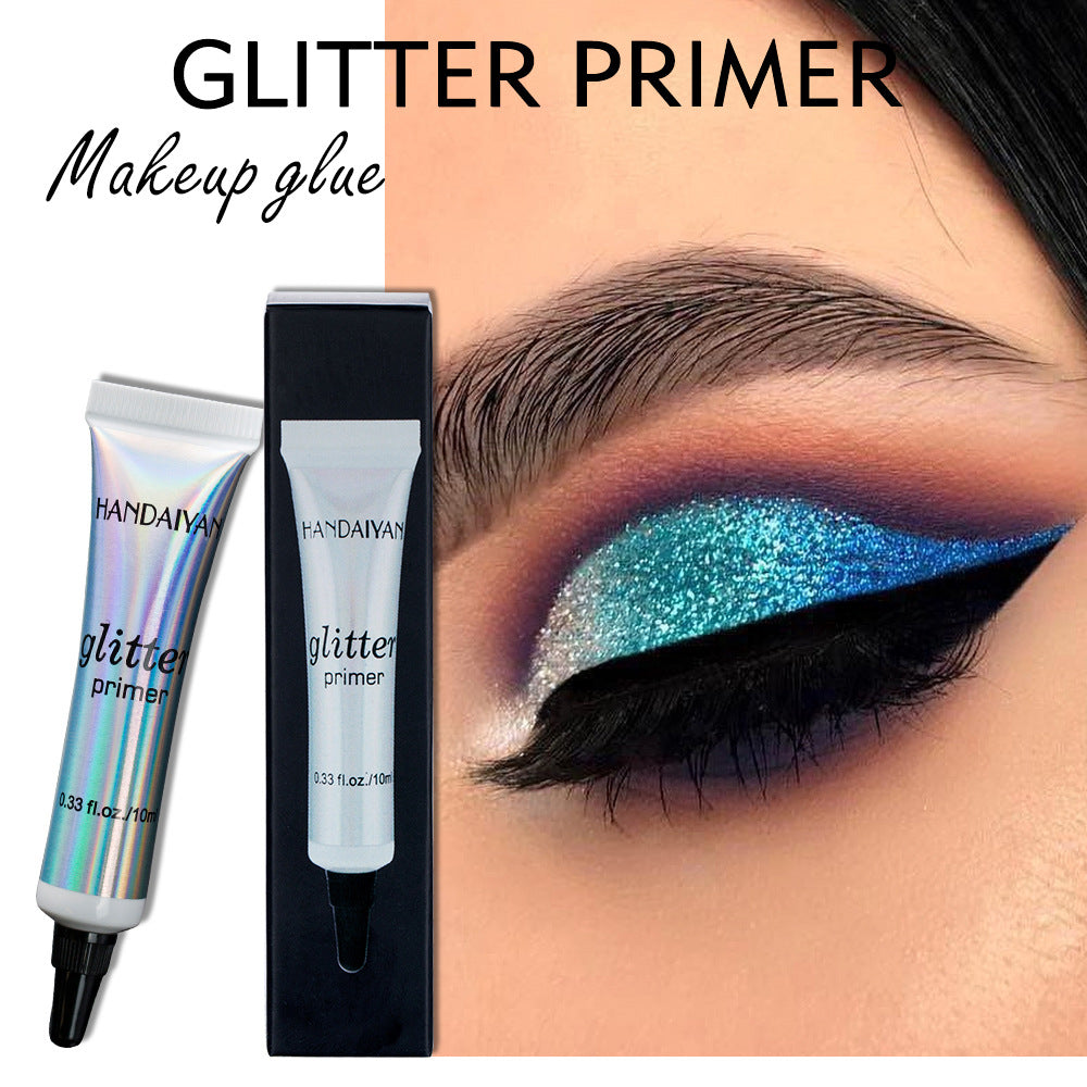 HANDAIYAN Sequin Primer Eyeshadow Makeup Primer Lips Eyes Face Multi Purpose Primer - Korvel