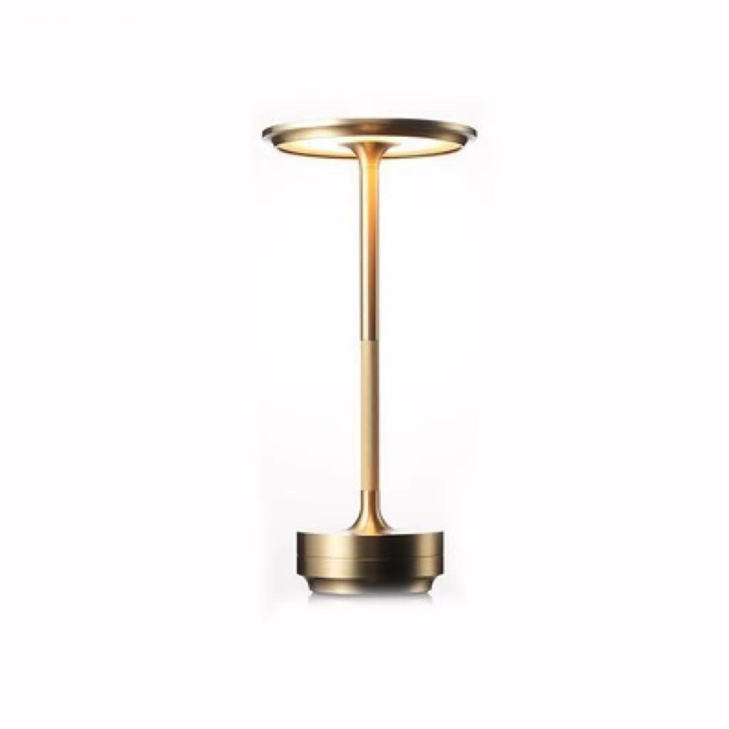 Japanese Metal Desk Lamp - Rechargeable & Retro Design