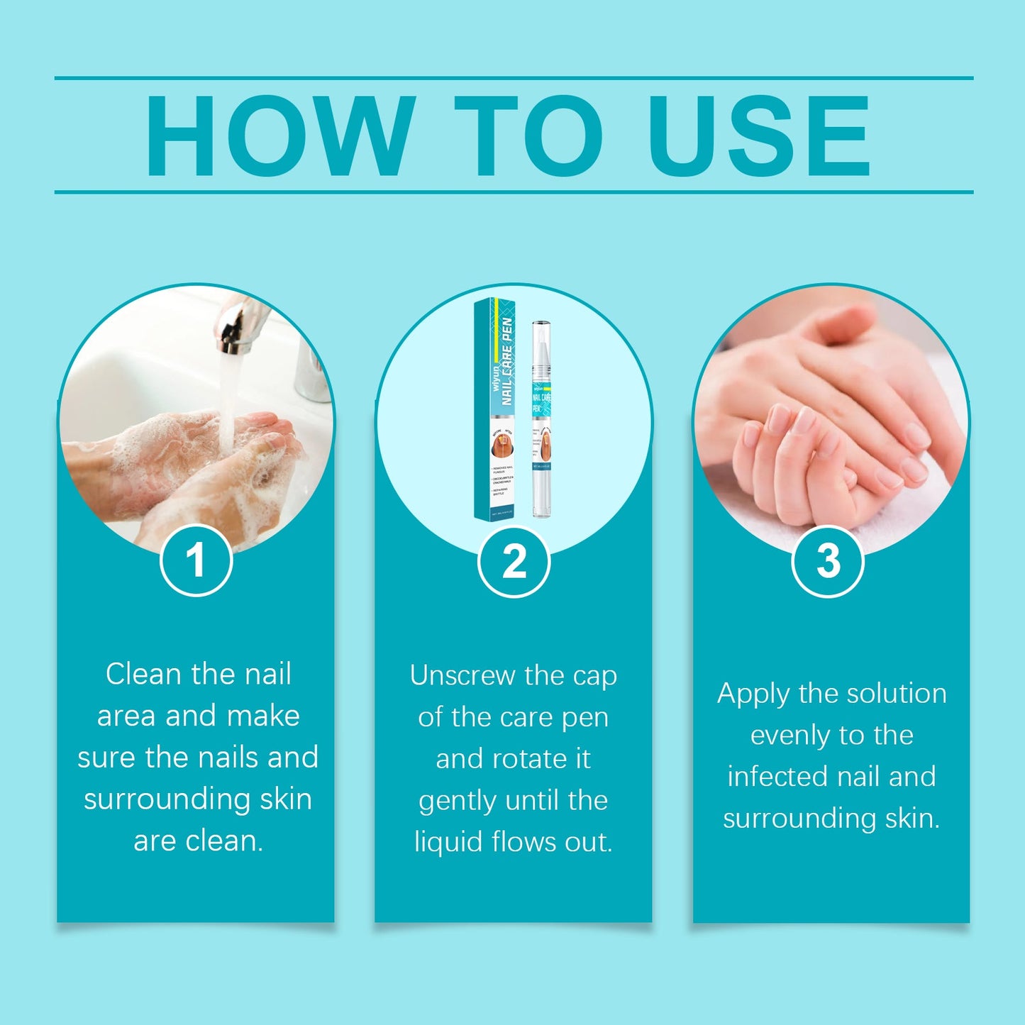 Nail Repair Pen, Foot Hand Moisturizing Care Nail Face Guard Fingertip Beauty Care Pen - Korvel
