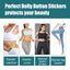 Shaped-up Belly Button Sticker, Height Beauty Body Emulates Waterproof Belly Button Sticker - Korvel