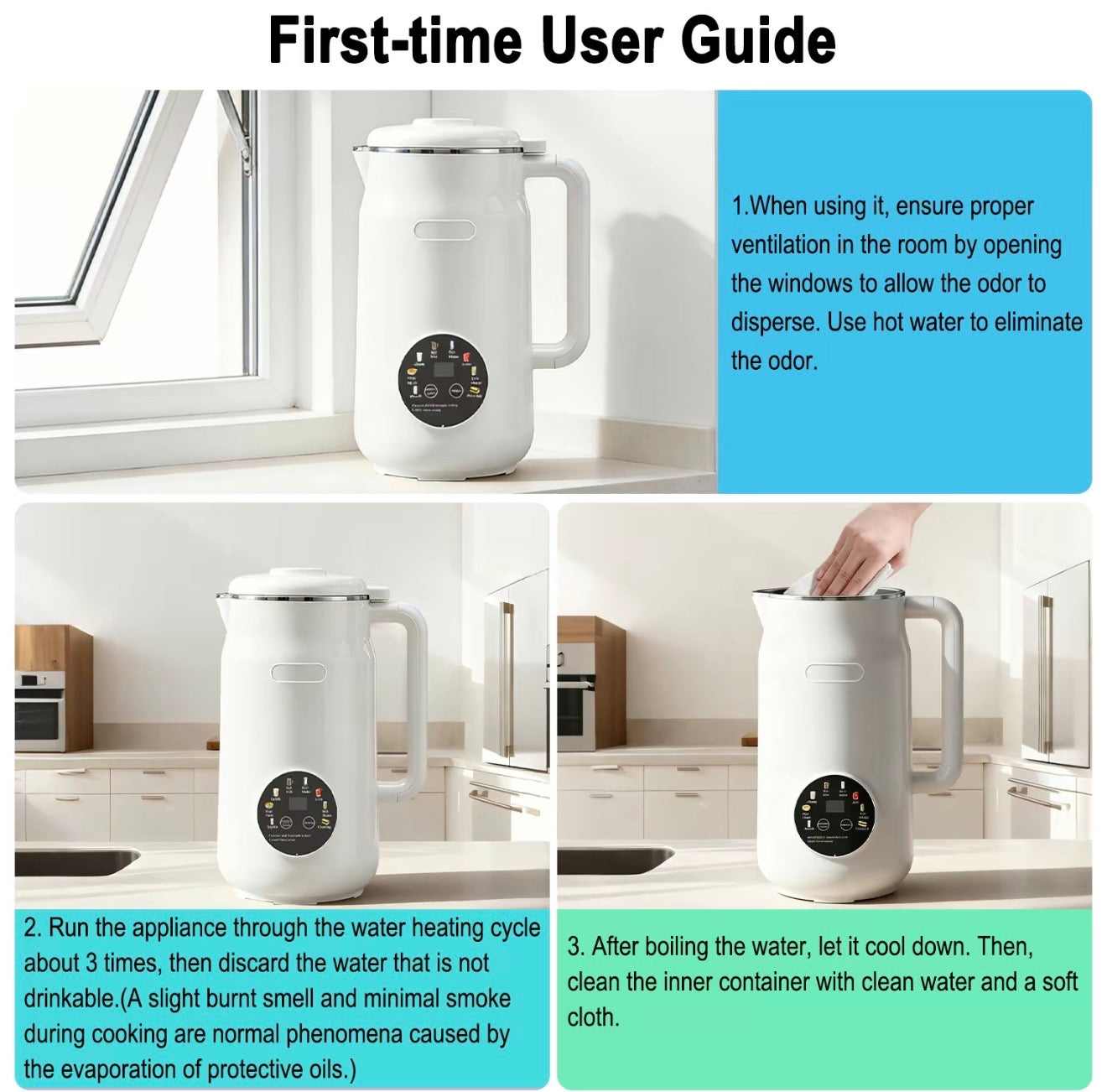 BlendFresh Nut Milk Machine - Premium Plant-Based Beverage Maker