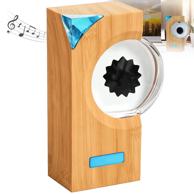 Ferrofluid Music Rhythm Light, Dancing Ferrofluid Music Rhythm Lamp, Music Mate, Magnetic Fluid Changes with Sound - Korvel