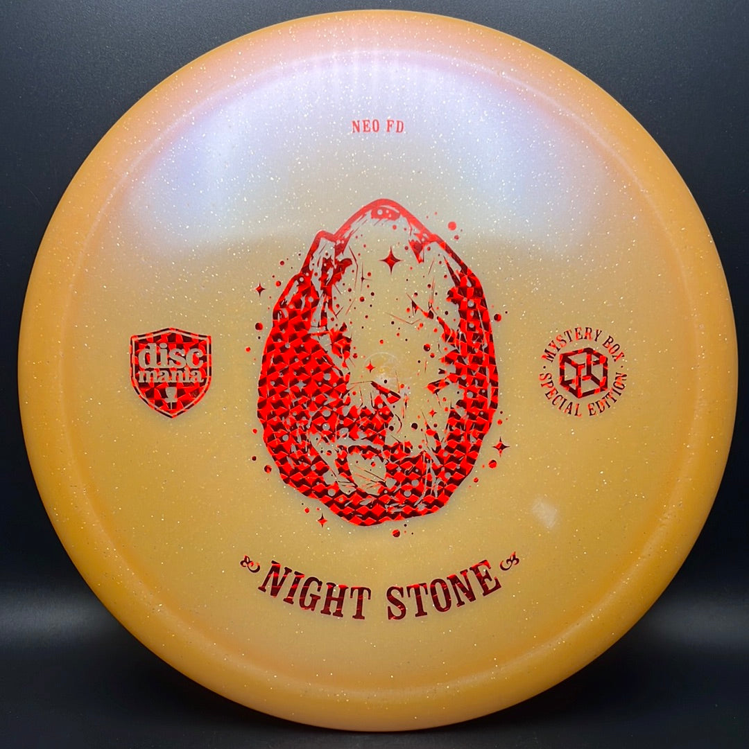Neo FD - Manianite - Night Stone First Run Disc Golf Disc